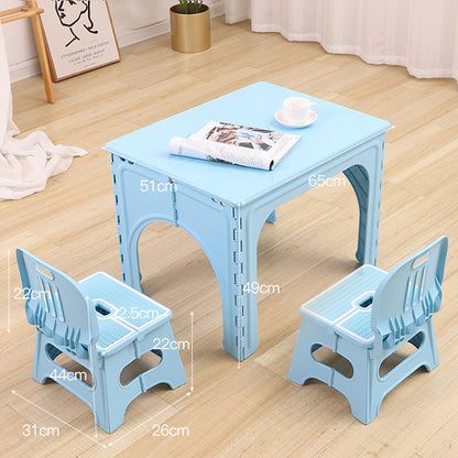 Kindergarten Dining Table and Chair Set