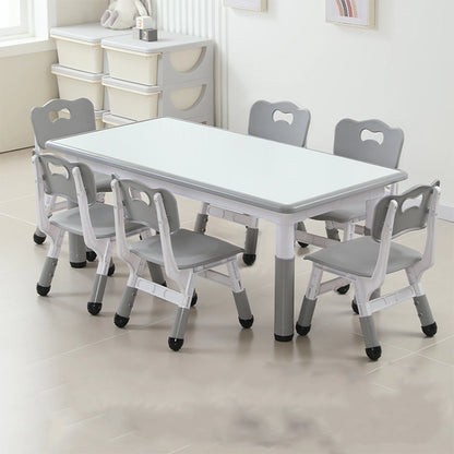 Kindergarten Plastic Environmental Protection Tables and Chairs