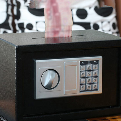 Small All-steel Mini Safe with Electronic Code for Home and Office