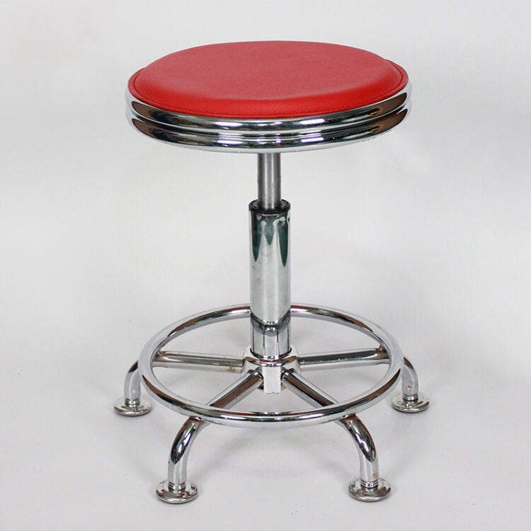 Hospital Lifting Rotating Round Stool