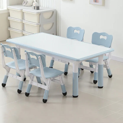 Kindergarten Plastic Environmental Protection Tables and Chairs