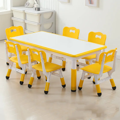 Kindergarten Plastic Environmental Protection Tables and Chairs