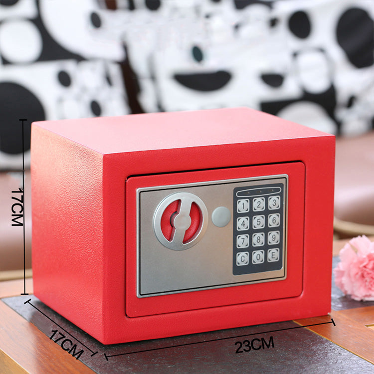 Small All-steel Mini Safe with Electronic Code for Home and Office