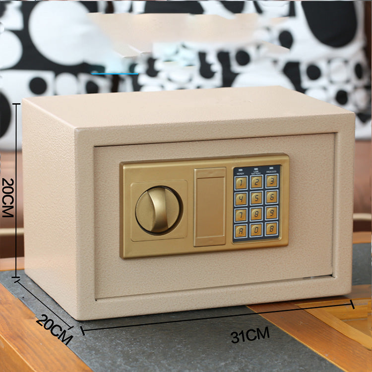 Small All-steel Mini Safe with Electronic Code for Home and Office