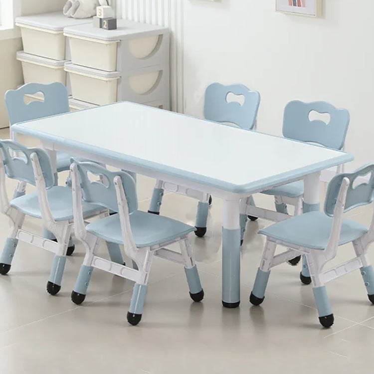 Kindergarten Plastic Environmental Protection Tables and Chairs