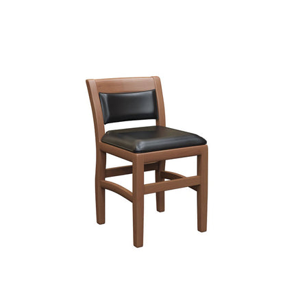 Solid Wood Vntage Tavern Themed Restaurant Table and Chair Set