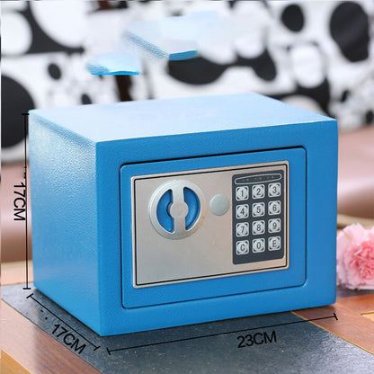 Small All-steel Mini Safe with Electronic Code for Home and Office