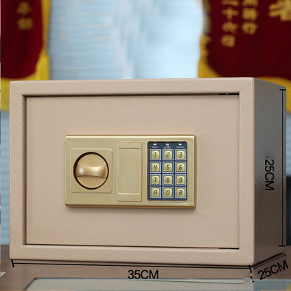 Small All-steel Mini Safe with Electronic Code for Home and Office