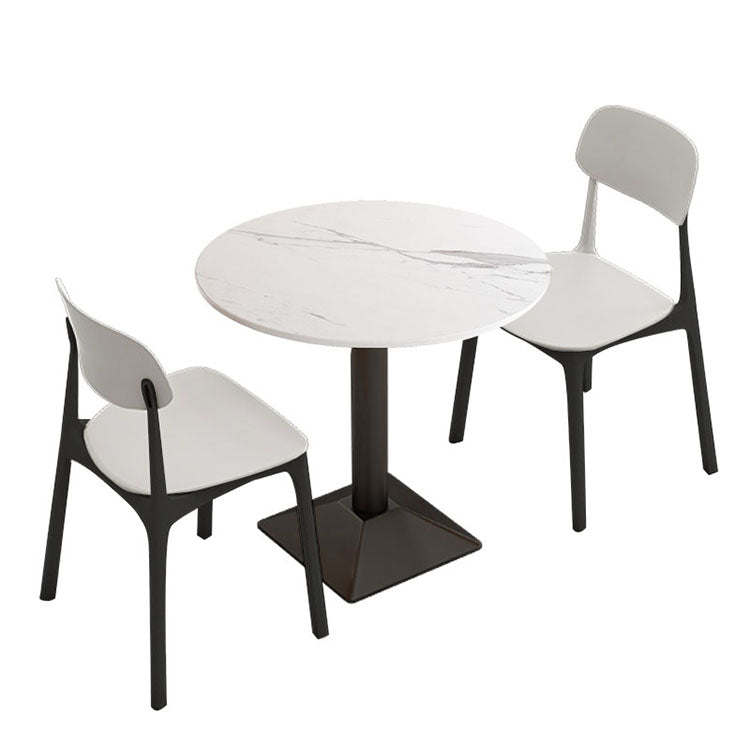 Minimalist Industrial Style Dining Furniture Restaurant Table and Chair Set