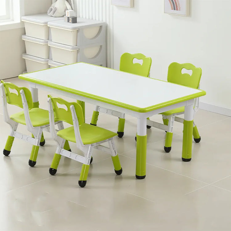 Kindergarten Plastic Environmental Protection Tables and Chairs