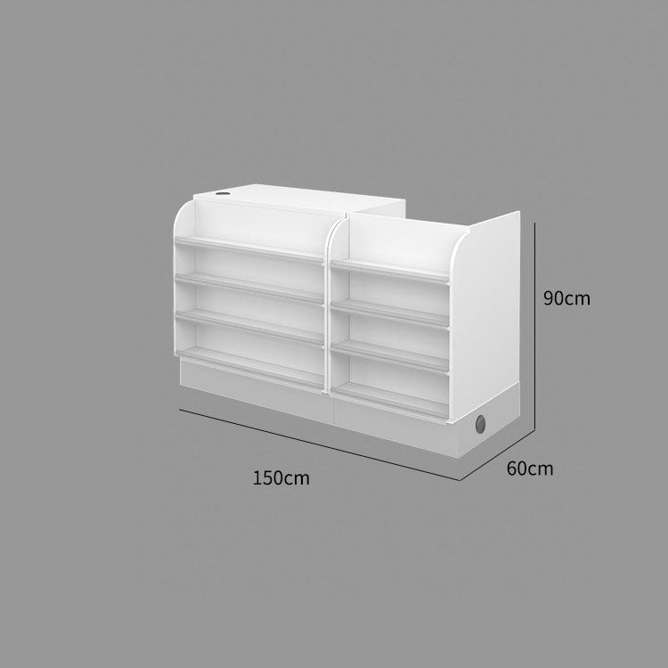Wooden Cashier Counter for Small Shop