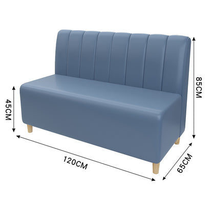 Milk Tea and Hamburger Shop Commercial Booth Seating for One Person