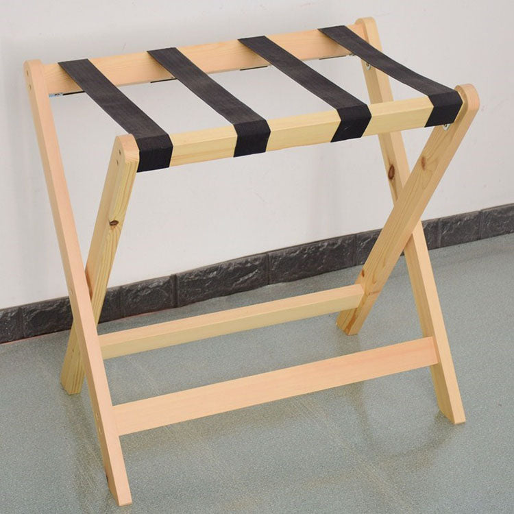 Hotel Solid Wood Luggage Rack