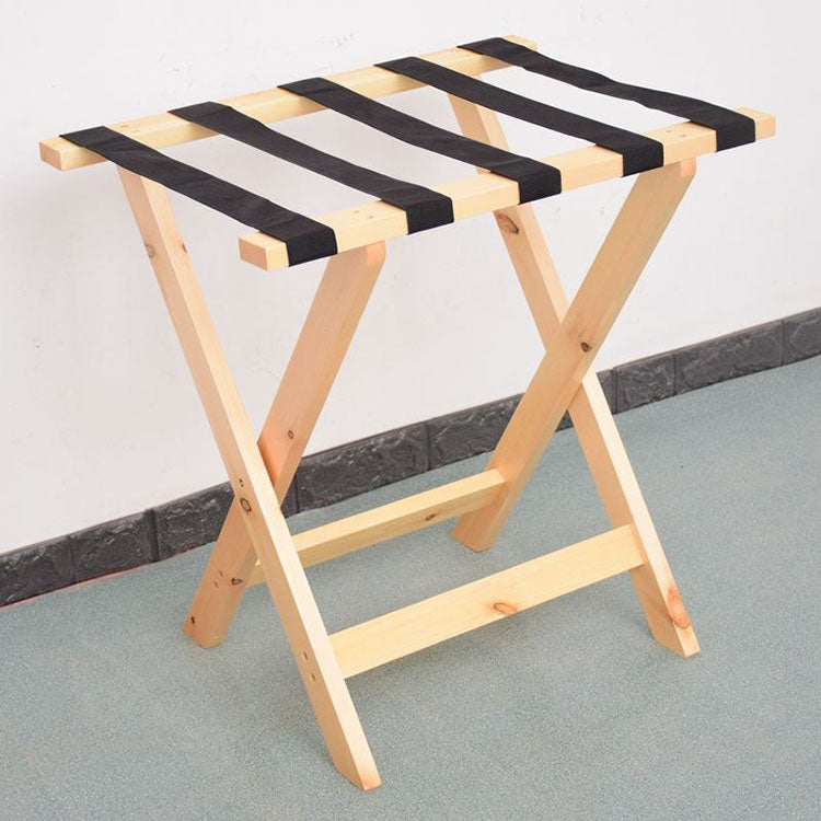 Hotel Solid Wood Luggage Rack