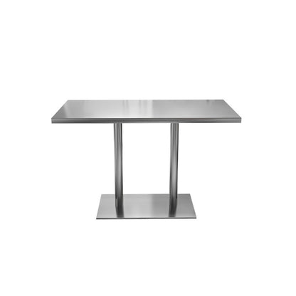 Hotel Stainless Steel Sofa Table and Chairs