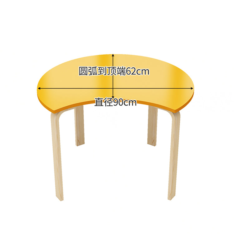 Solid Wood Kindergarten Table