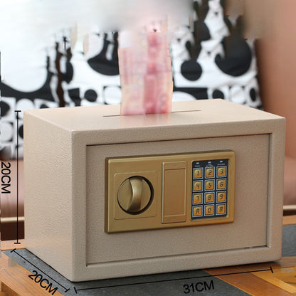 Small All-steel Mini Safe with Electronic Code for Home and Office